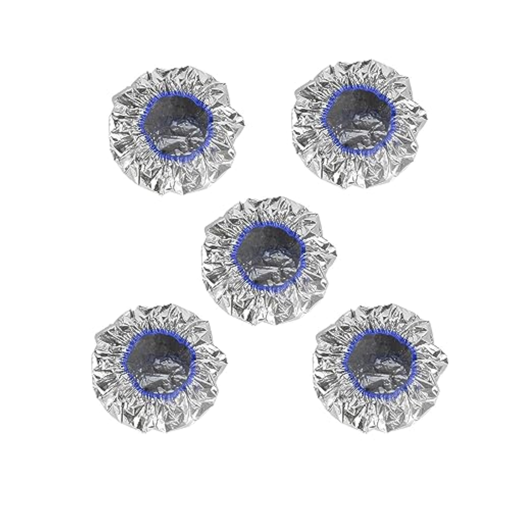 5Pcs Aluminum Foil Hair Caps Shower Cap Dyeing