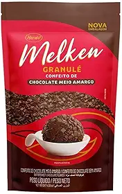 Granulado Melken Granule Meio Amargo 130g Harald