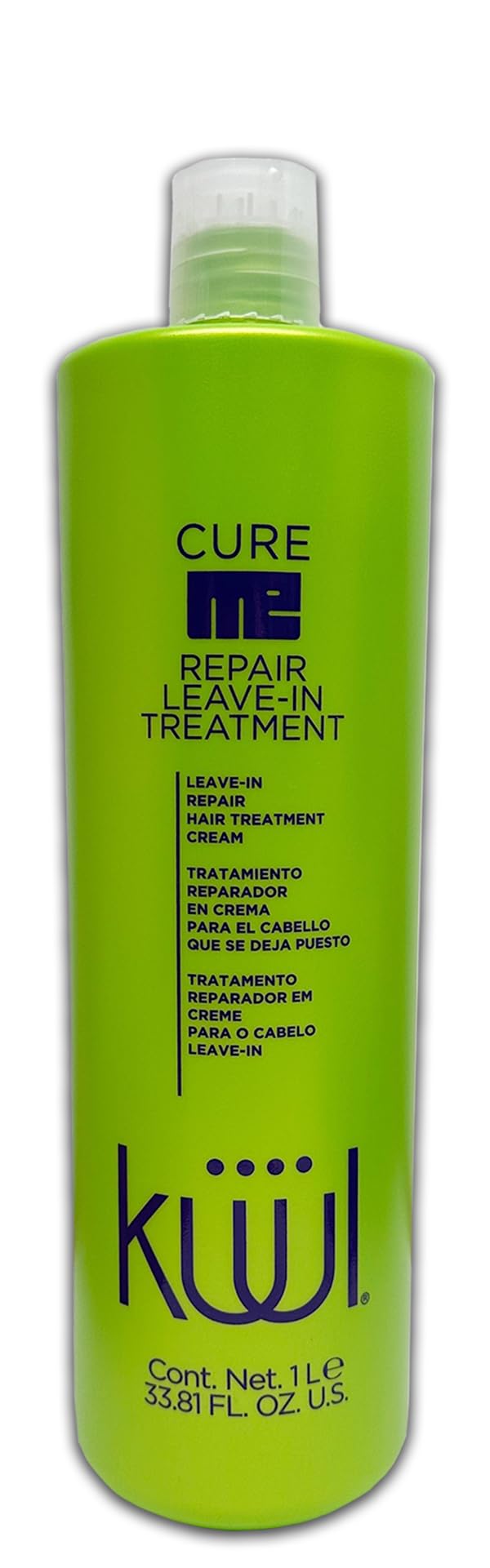 Kuul Cure Me Repair Leave-In Treatment 33.8 OZ - TRATAMIENTO NUTRICIÓN PROLONGADA - 1 LITRO / 1000 ML