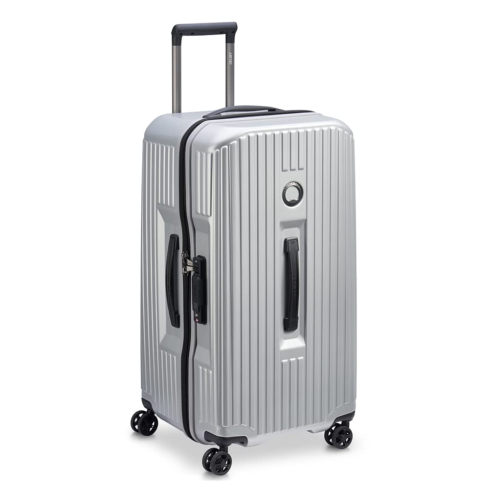 Amazon.co.jp: Delsey SECURITIME Zip 126L Suitcase, Silver, Silver 