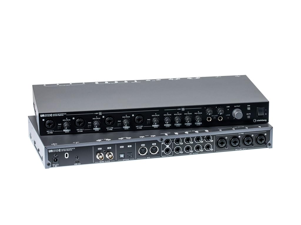 Steinberg UR816C 16 x 16 USB 3.0 interfejs audio (32-bit/192
