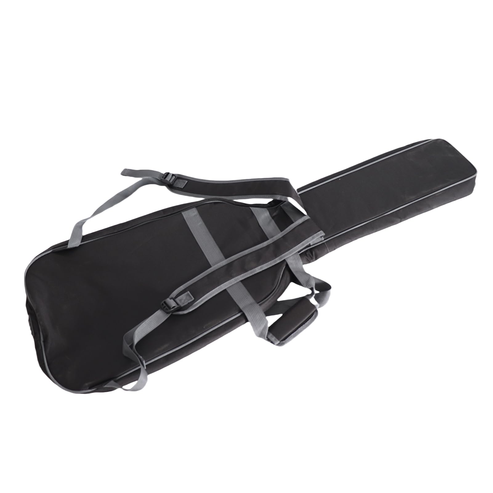 Jiawu Custodia per Basso, Tessuto Oxford 600D Impermeabile con Interno in Cotone Perlato da 10 Mm e Protezione Rinforzata della Paletta, Custodia per Chitarra Elettrica, Borsa per Chitarra con Ampia
