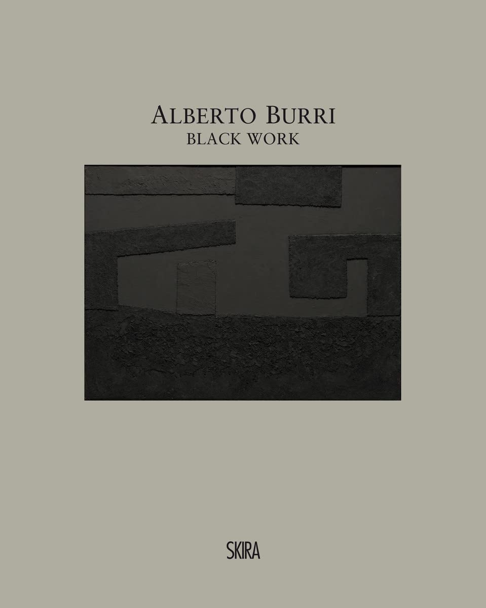 Alberto Burri Black Work Cellotex 1972-1992 monographie d'art reliée en anglais