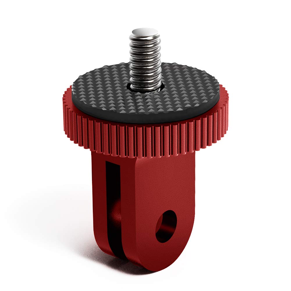 Amazon | SINTYAN アルミ変換アダプター GoPro規格から1/4ネジ