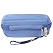 Khanka Hard Case Portable Bag for Flip 3 & Flip 4 Waterproof Portable Bluetooth Speaker - Blue