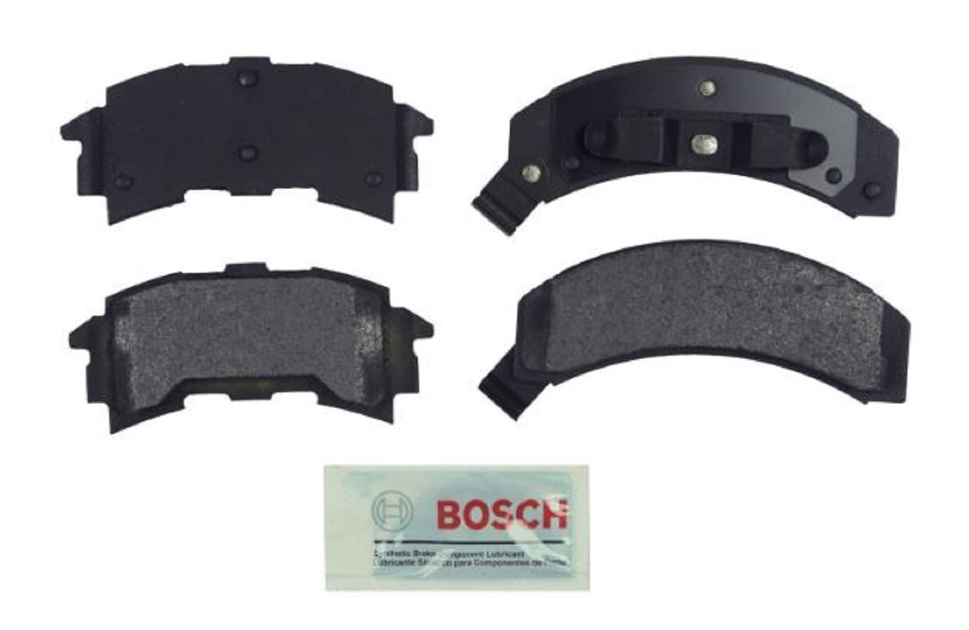 Bosch BE1324H Blue Disc Brake Pad Set with Hardware - FRONT — view 314