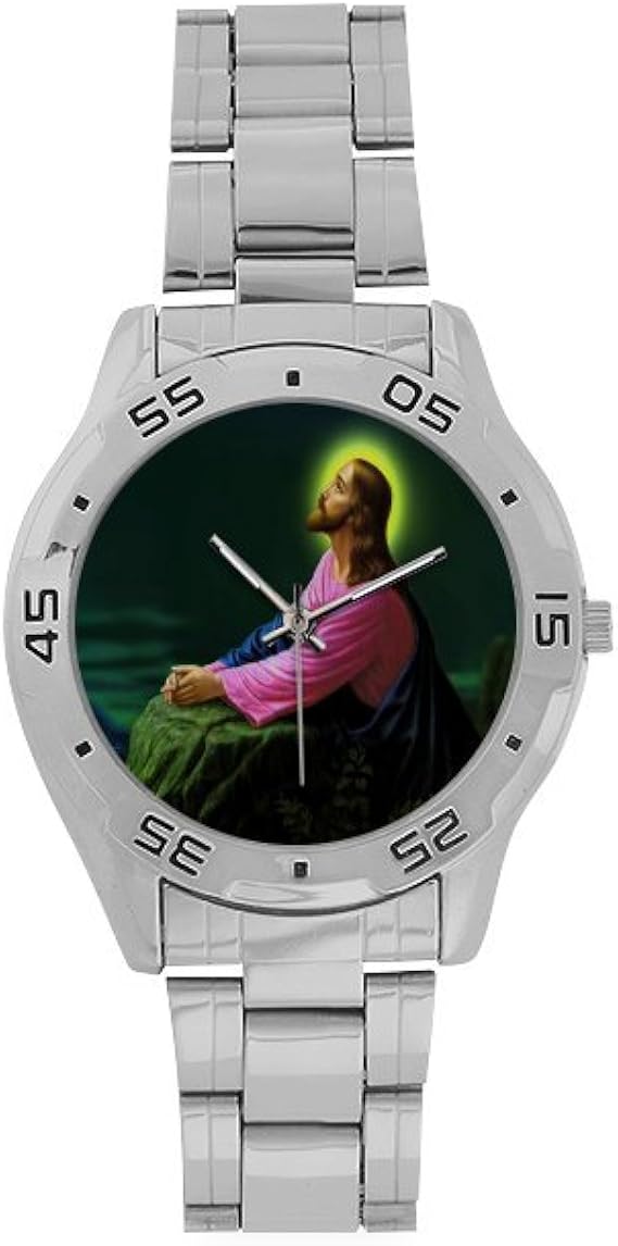 Catholic Christian Religious Church Gift Jesus Christ The Son Of God Men's Stainless