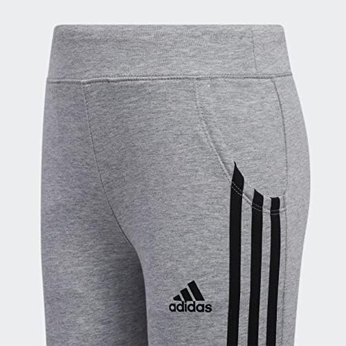 adidas Girl's 3-Stripes Cotton Joggers - Image 2
