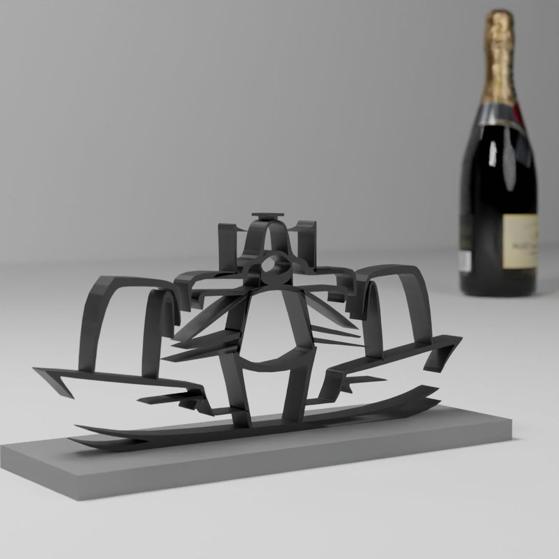 EROTNGO F1 Race Car Display Sculpture | Formula 1 Racing Memorabilia Gift for Fans | Perfect Home & Office Decor | Stylish F1 Car Wall Art 1