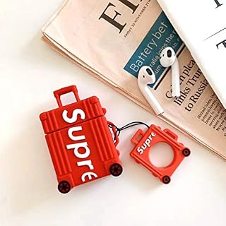 Airpods Case, Airpods Case Cover, Full Protective Durable Shockproof Drop Proof with Keychain