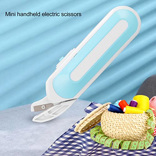 Fockety Electric Scissors, Cordless, Multipurpose, Leather, Felt, Paper, Fabric, Ambidextrous, Ergonomic Handle, Metal Blade, ABS Body - Image 2
