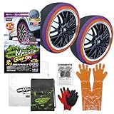 【国内正規品】プロスタッフ(Prostaff) 布製 タイヤチェーン 欧州規格認定済 日本ブランド 高密度3Dファブリック技術採用 ジャッキアップ不要 3分で装着 スノーモンスター グリップオン L 品番 : X-67