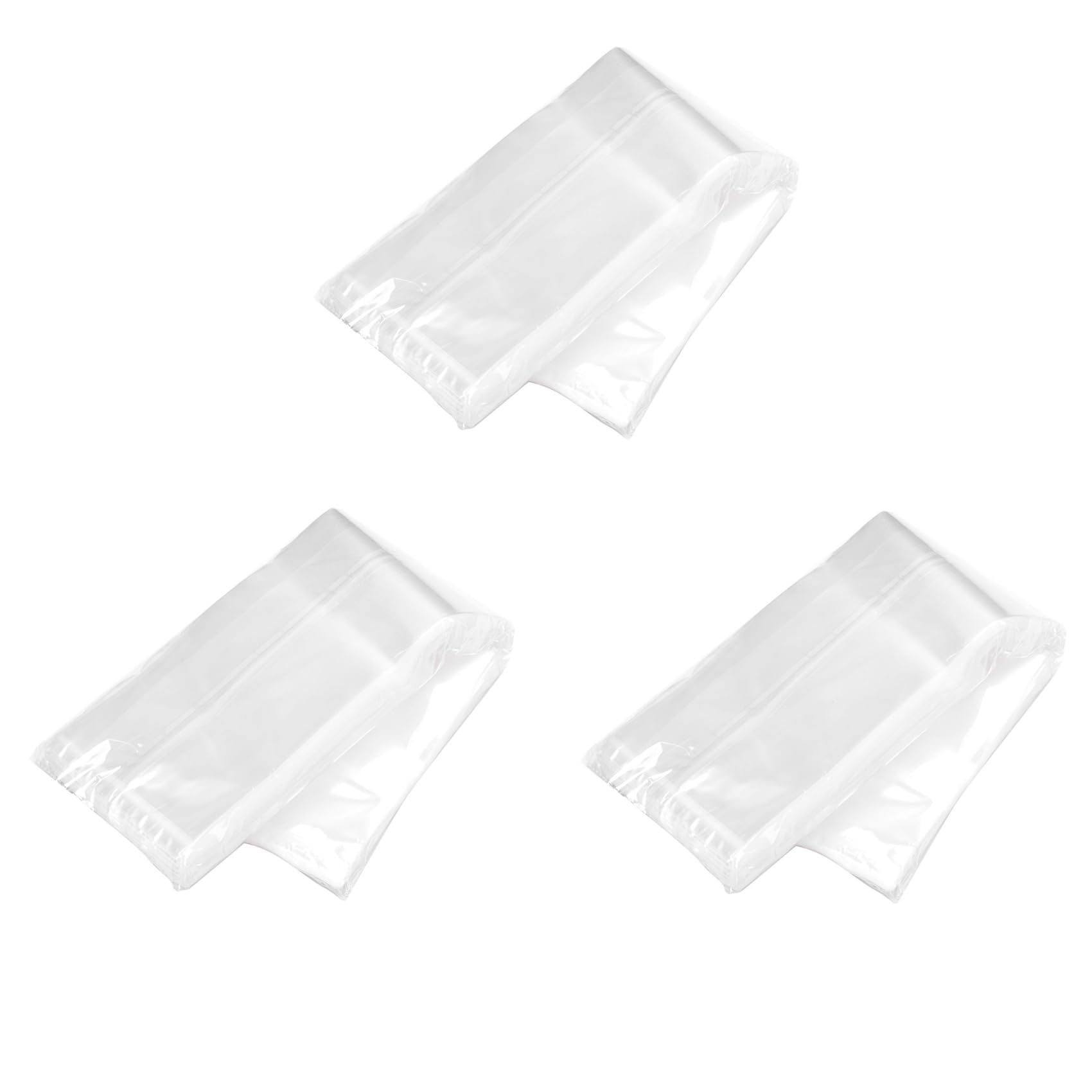 Hndhbfgrt 150Pcs 10X20 Inch PVC Mushroom Spawn Grow Bag Substrate Hight Temp Pre Sealable Garden Supplies Grow Bags