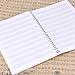 CoguZed 100 Pages Blank Sheet Music Notebook - 26x19cm Staff Paper for Musicians, Music Notebook for Composition and Notation