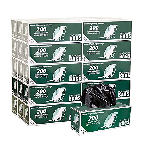 Image of Zero Waste USA 6,000 Commercial Grade, non-branded, Dog Waste Station Refill Roll Bags - 40% Thicker competitor brands Roll Bags - Fits Any Dog Waste Station - 30 rolls of 200 bags