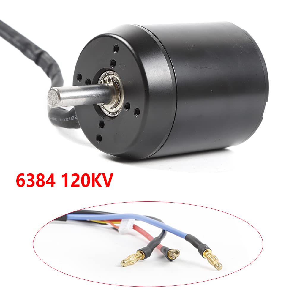Bezszczotkowy silnik DC 2970 W, 24-60 V, 120 kV, moment obrotowy 2,5-4 Nm, maks. 7200 obr./min, silnik czujnika, do skuterów elektrycznych, rowerów elektrycznych, desek surfingowych – stop aluminium