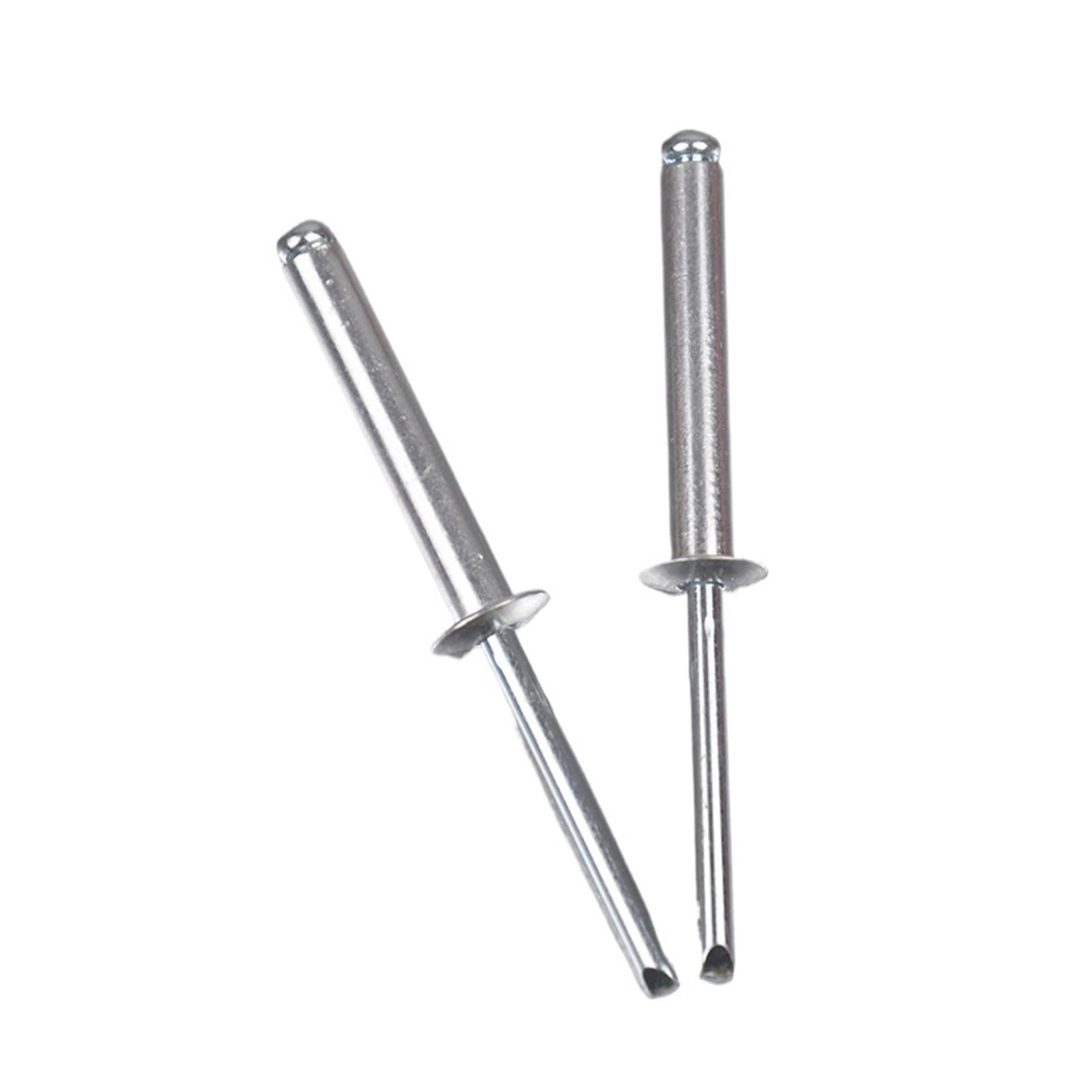 Rivetti ciechi, M3.2 Rivetti ciechi da 1/8 di pollice Elementi fissaggio aperti con testa a cupola in acciaio e alluminio(10mm,M3.2 30Pcs)