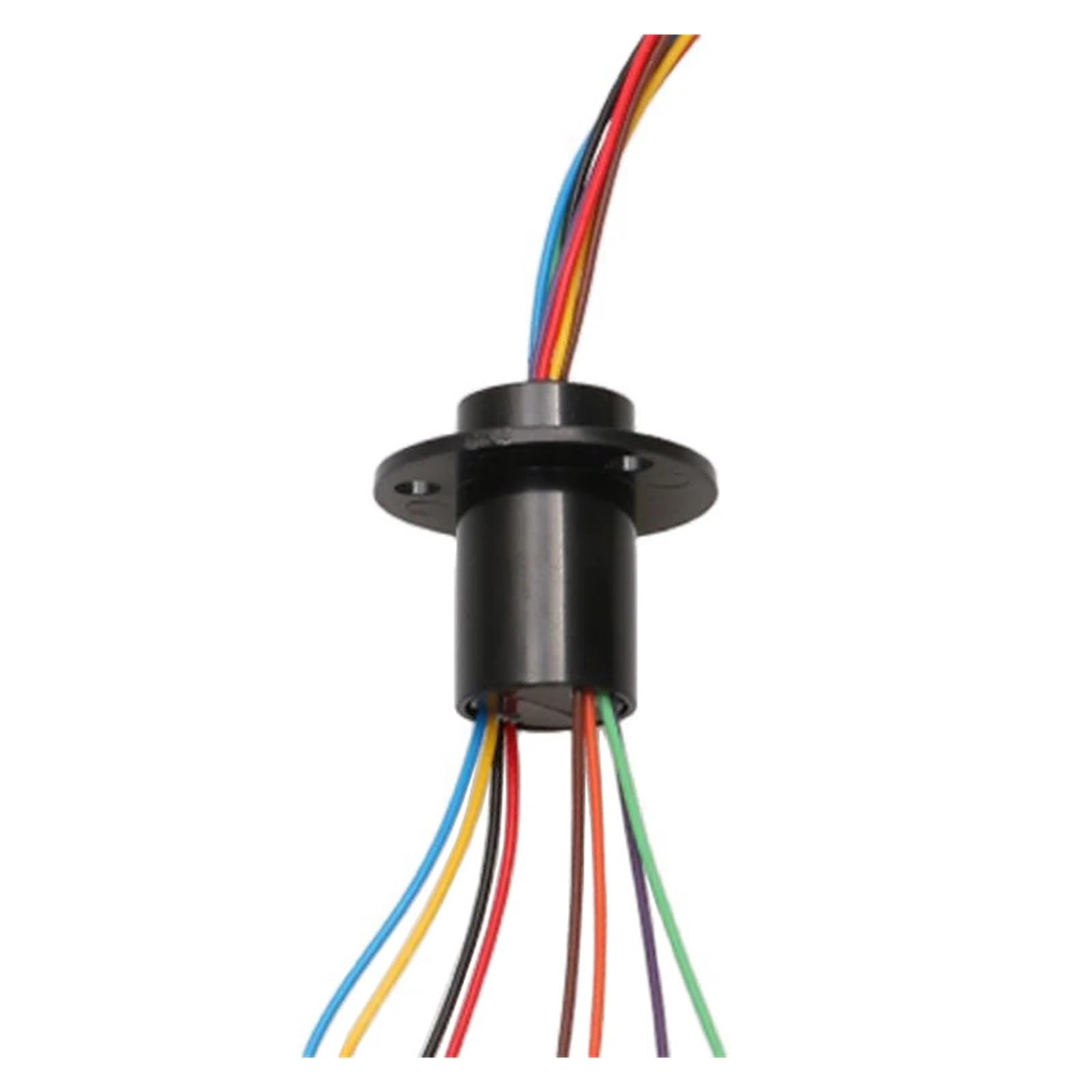 Drehdurchführungen mit Schleifringen 1 STÜCKE Schleifring 2/4/6/8/12/24 Kanaldrähte 2A 12,5mm/15,5mm Drehen Esstisch Schleifring Elektrische Kollektorringe Verbindung(Dia.12.5mm 8CH 2A)
