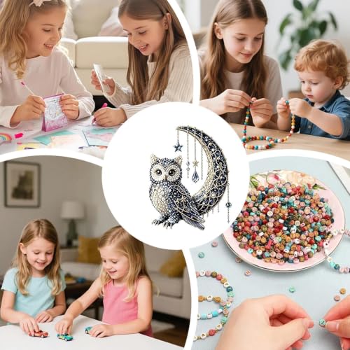 Juego de arte con cuentas 3D un regalo original para aficionados a manualidades creativas en casa 5