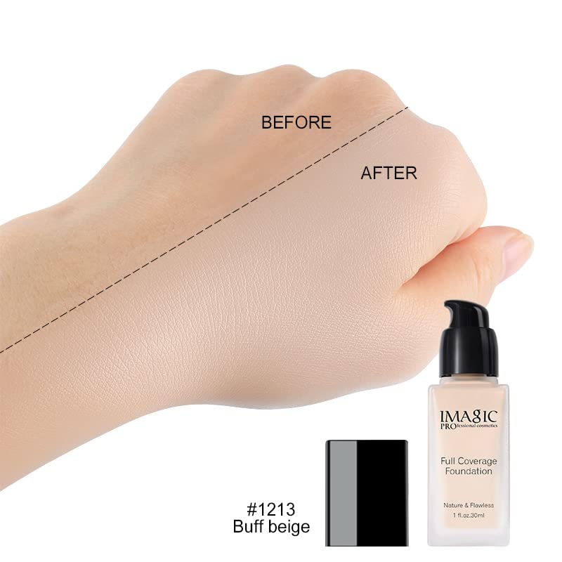 Image of Dermocosmetics PROfessional Cosmetic FULL COVERAGE FOUNDATION Natural & Flawless 30ml (Light Shade) (Light Shade)