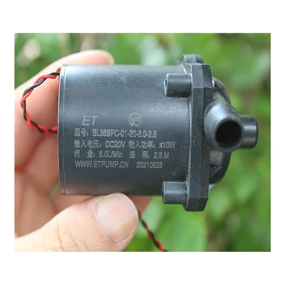 DC 12V-24V Submersible Pump10W Miniature Brushless Water Pump Centrifugal Pump Lift 2.5 Meters Flow Rate 6L/min Large Flow Pump