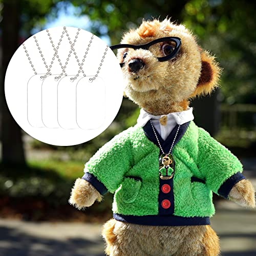 SAVITA 10 Pezzi Medagliette Cani Sublimazione