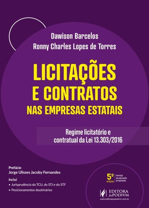 Capa de Licitações e Contratos nas Empresas Estatais - 5ª Edição (2026)