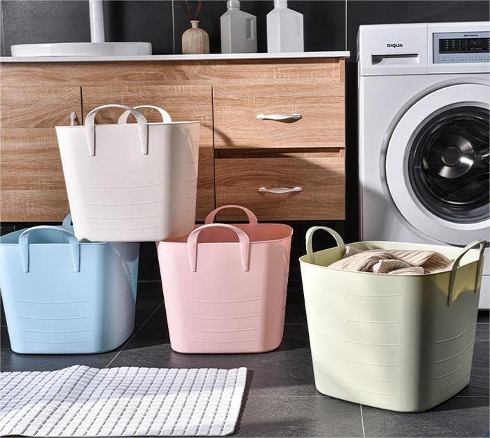 Amazon｜汚れた洋服箱 汚れた洋服かご 家庭用かご 収納かご 浴室の