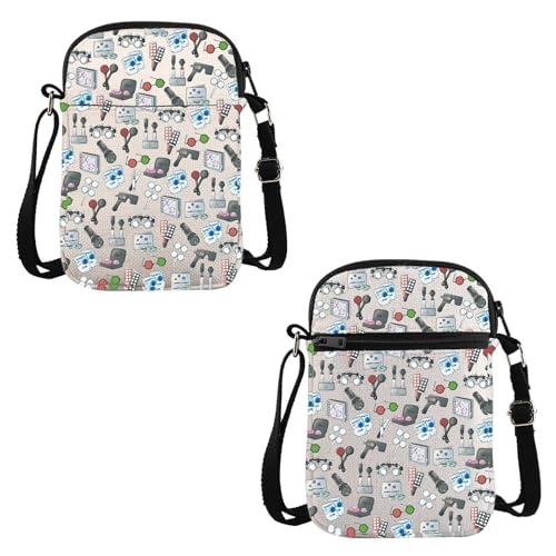 VAMSII Optometrist Appreciation Gift My Optometry Era Crossbody Bag Ophthalmic Tech Travel Bag Future Ophthalmologist Gift