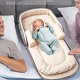 Aik@ Portátil Plegable Bebé Cunas Colecho,Nido Bebé Cuna 
