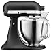 KitchenAid ARTISAN 4,8 L Küchenmaschine mit kippbarem Motorkopf 5KSM185PS (Gusseisen Schwarz)