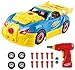 Produktbild CrossRace Spielzeug-Auto Take-A-Part zum Auseinanderbauen, Rennauto zum Montieren und Zerlegen, Lernspielzeug, inkl. Spielzeugbohrer, mit realistischen Licht- und Soundeffekten