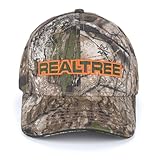 Bell Rangers Realtree APX Camo Baseball Cap Hat 100% Cotton Twill (Peached) (US, Alpha, One Size, Flat Realtree Embroidered Emblem)
