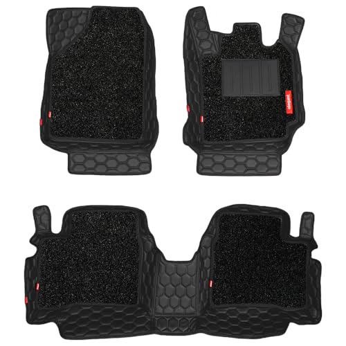 Image of Elegant Honda Elevate Manual Custom Fit 7D Car Floor /Foot /Mat (Star Black)