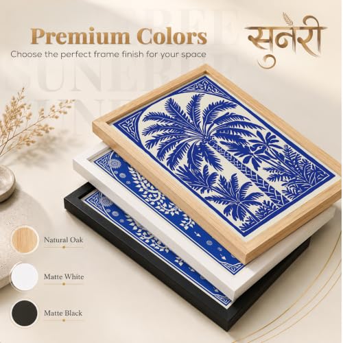 Image of Suneree Traditional Indian Wall Art - Set of 2 (ART 22, 13x19 INCHES)