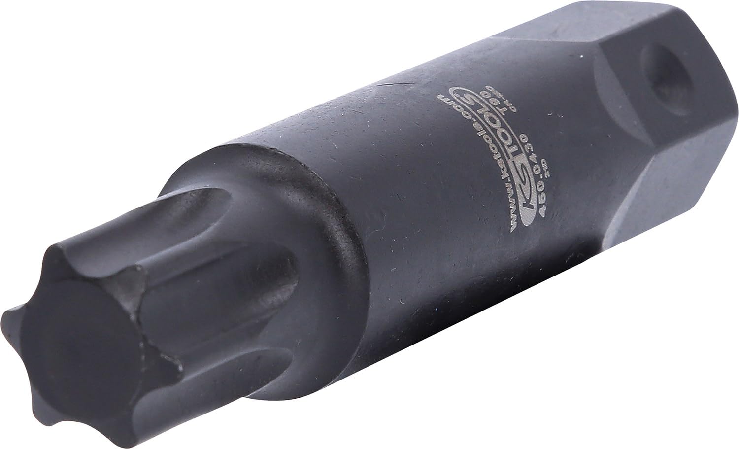 KS Tools 450.0430 Inserto de puntas de impacto para tornillos Torx L=107 mm, T90