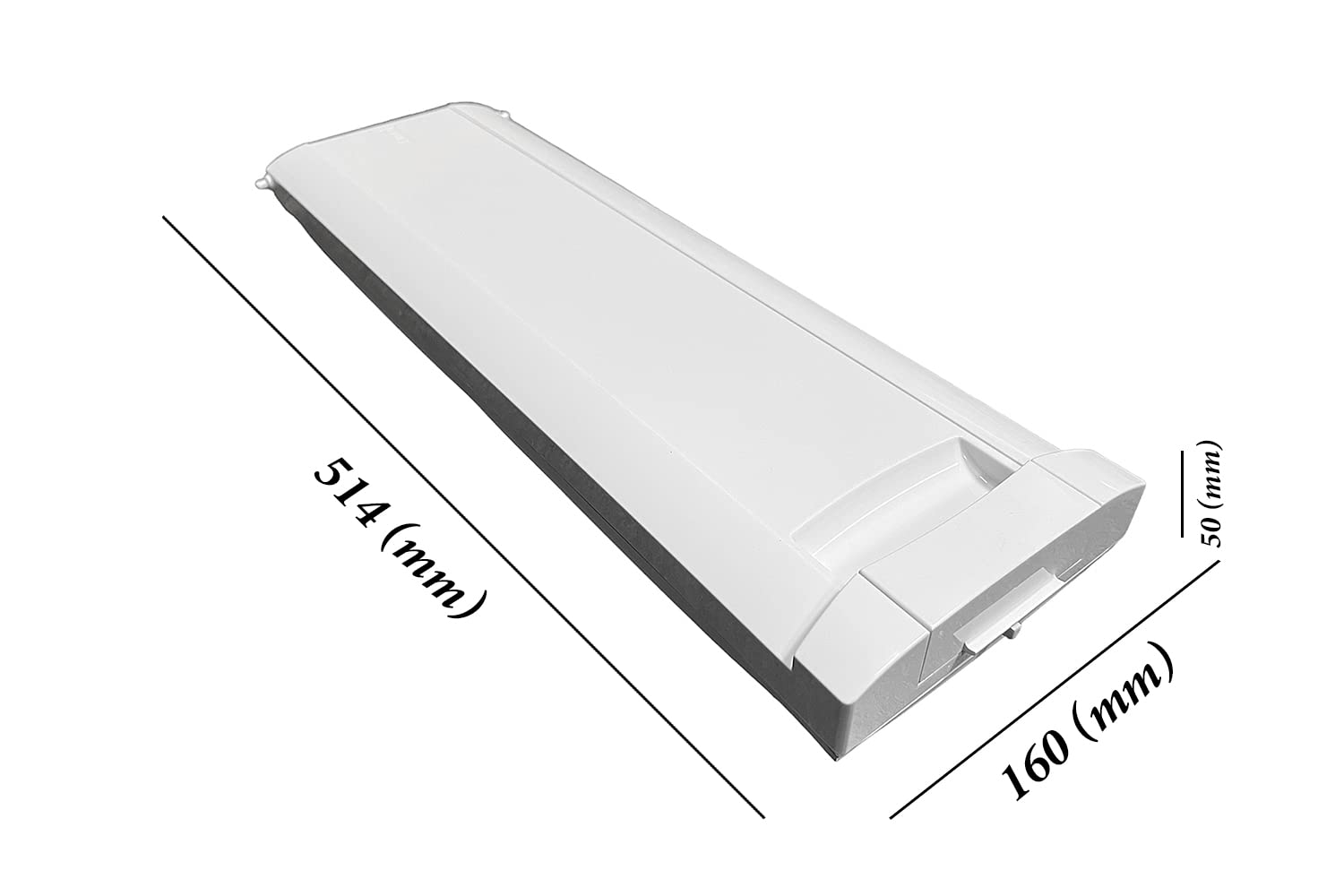 eRicambi, Sportello Completo Porta Congelatore, Compatibile con Gorenje Smeg, Comprende Guarnizione e Maniglia, Dimensioni: 514x160x50 (mm), Modelli Compatibili: FA28A FL130A WA280R