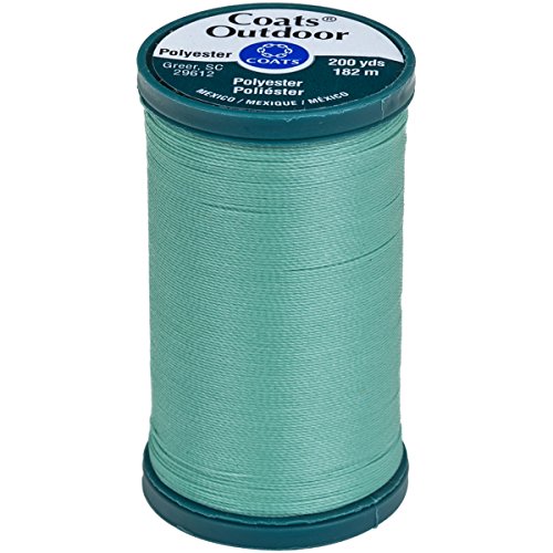 Hilo para exterior Coats 200yd Azul Caribe miniatura 1