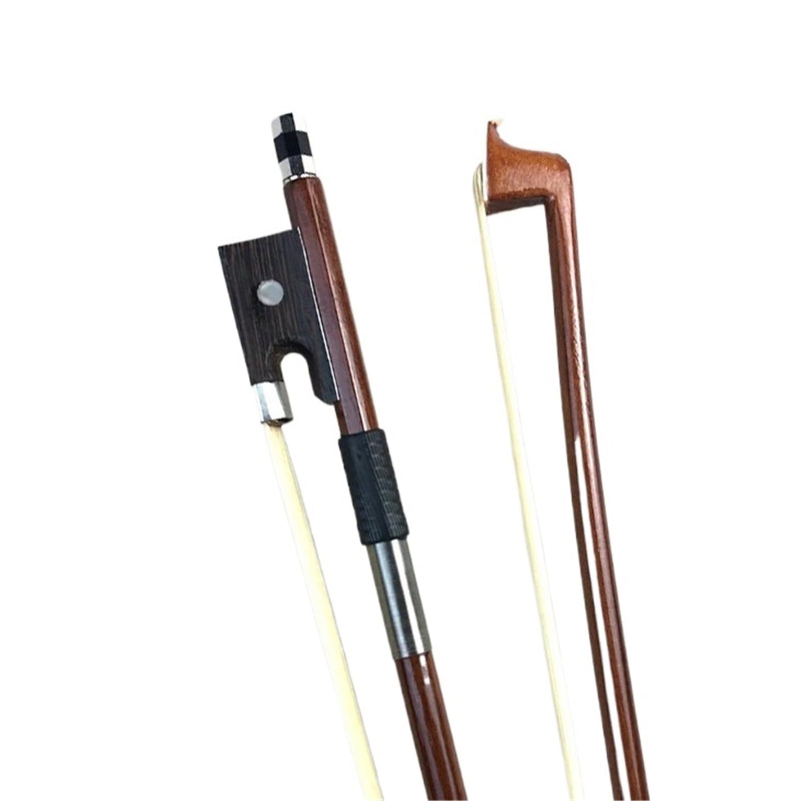 Archet De Violon Pour Pratique Archet De Violon D'entraînement Rond En Wengé 1/10 Accessoires Pour Instruments De Musique(1/2)