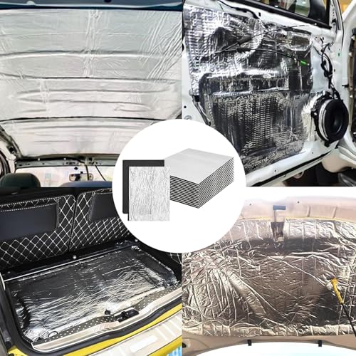 Tapis d'isolation acoustique voiture capot coffre SUV - 5