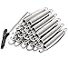 PARTYSAVING 20pc 7" Bronze Trampoline Spring Galvanized Steel Replacement Free T-Hook, APL2076