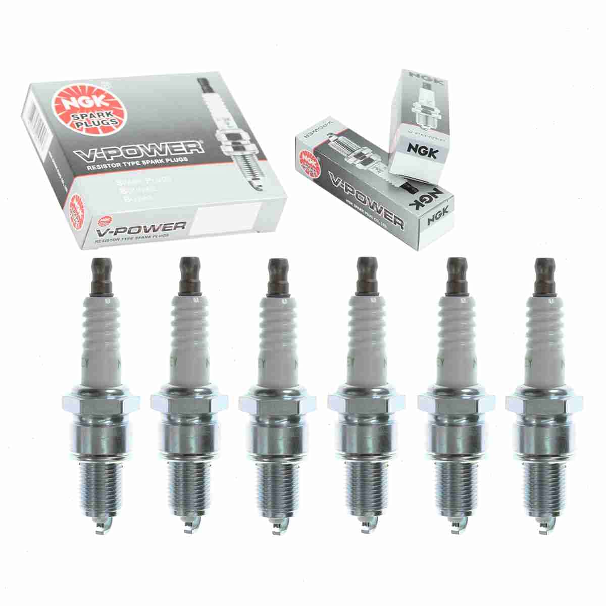 Amazon.com: 6 pc NGK V-Power Spark Plugs compatible with Nissan