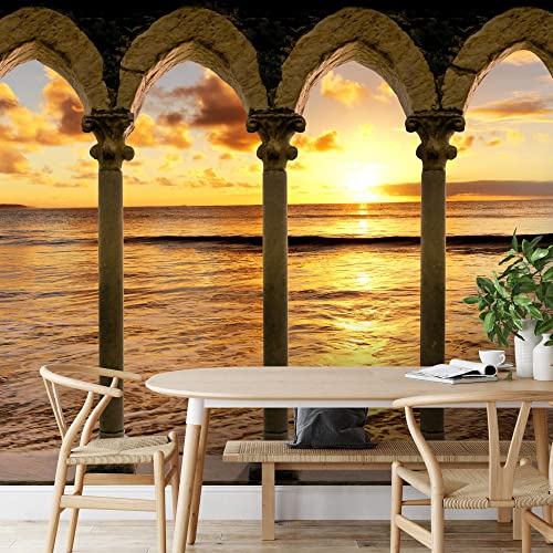 Runa Art Carta da parati fotografica mare al