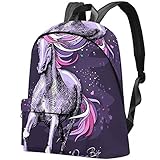 Múltiples bolsillos: las correas de espalda y hombro de esta bonita mochila están hechas de materiales suaves. Hay un gran compartimento que puede contener tabletas, carpetas, papel A4 y otros artículos. Hay dos compartimentos pequeños que se pueden utilizar para poner teléfonos móviles, MP3, alimentación móvil, etc. Un bolsillo frontal se utiliza para almacenar todo tipo de artículos de papelería. Puedes llevar aperitivos a este bolsillo frontal cuando tengas hambre.