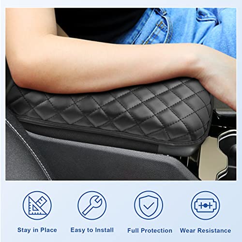 Image of CDEFG 2023 2024 Grand Cherokee L Center Console Cover 2021-2024 Grand Cherokee L Armrest Cover Central Consola Pad Arm Rest 2022 2023 2024 Grand Cherokee /Grand Cherokee L Accessory