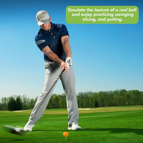 Foam Golf Practice Balls 20 Pack,Realistic Feel and Limited Flight Practice Golf Balls for Backyard,Soft Training Golf Balls for Indoor or Outdoor - Image 5