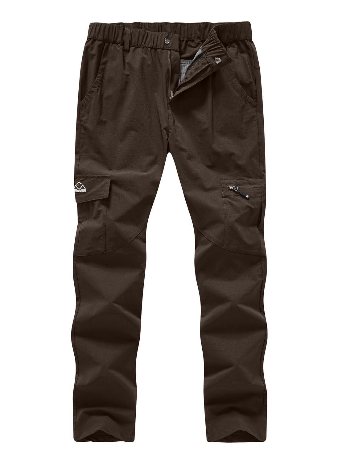 YSENTO Women's Hiking Pants Lightweight Stretch Quick Drying UPF 50 Camping Travel Work Cargo Pants 6 Pockets