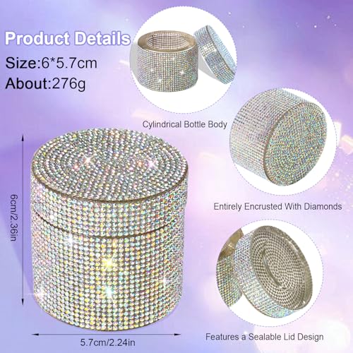 Cuenco Dappen con Tapa Diseño Diamante para Uñas miniatura 2