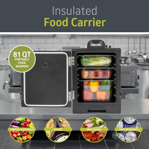 Pearington QY1820 81 Quart End-Loading Insulated Food Pan Carrier thumb #1