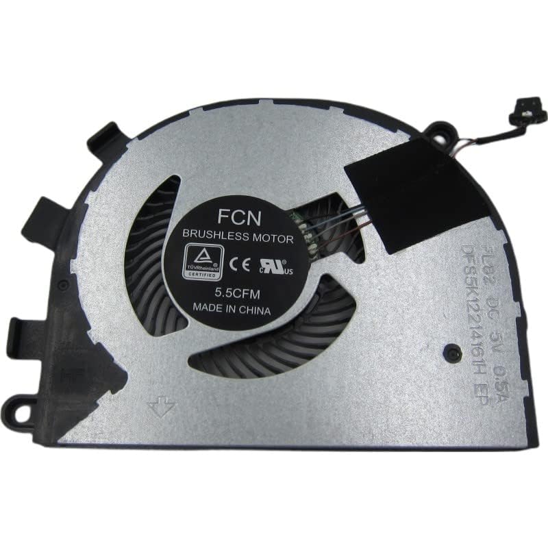 LAPPYZONE Laptop Internal CPU Cooling Fan for Dell Inspiron 5581, 5584, 15-5584, Latitude 3400, 3500, Cooler 0T6RHW T6RHW FL82 DFS5K12214161H 4Pin